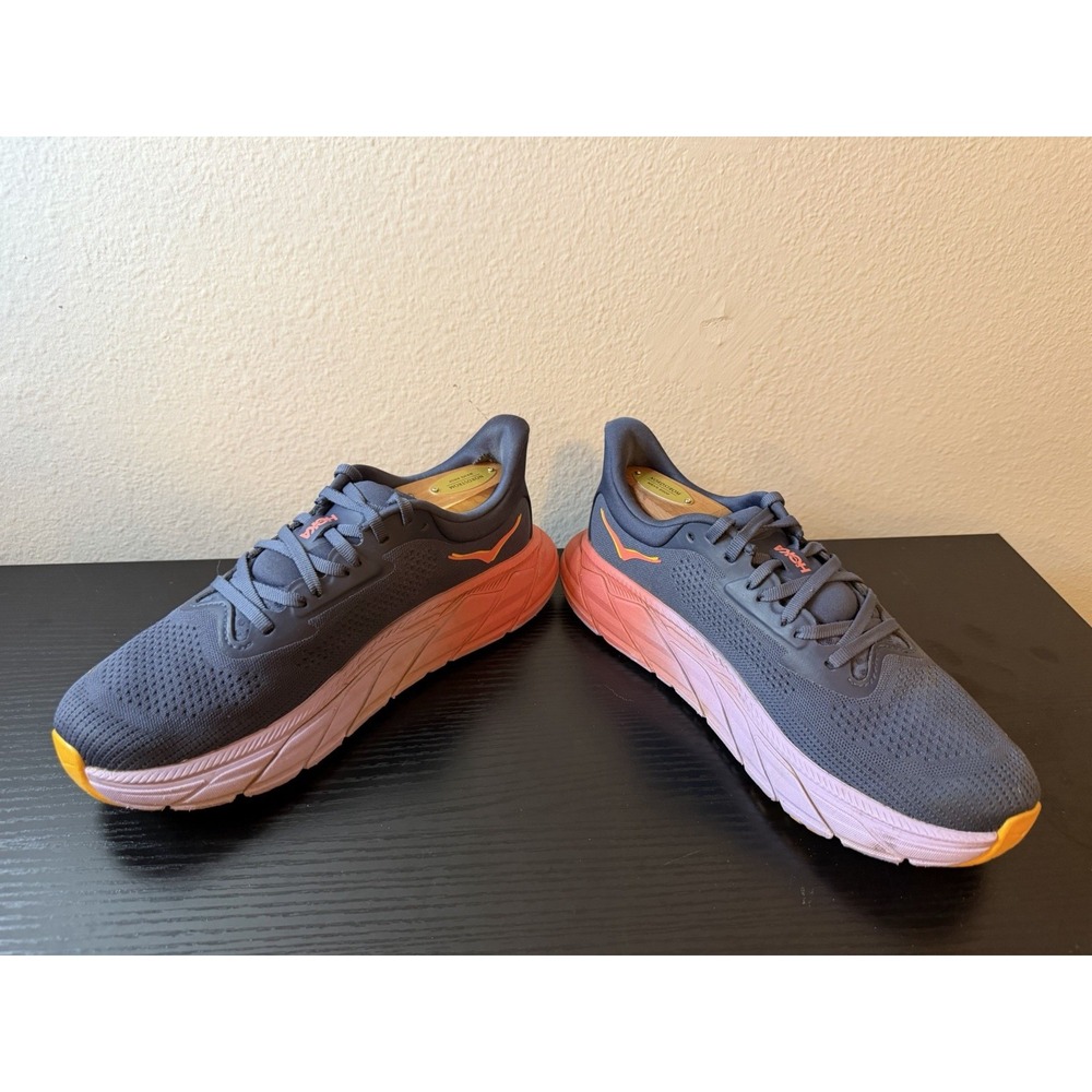 Hoka One One Arahi 7 Women's Size 7.5 B Running Shoes 1147851-NKV Blue Purple - Picture 4 of 9